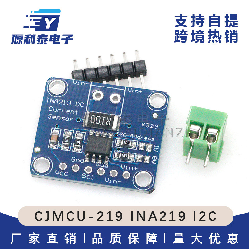 Cjmcu-219 Ina219 I2c-schnittstelle Nulldrift Bidirektionales Stromversorgungsüberwachungssensormodul