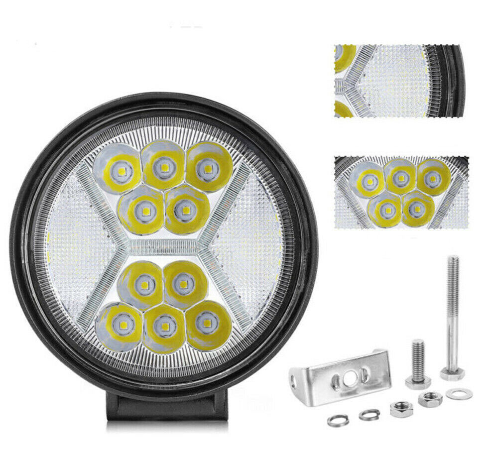 Led-arbeitsprojektor Rund Um 4 Positionen Für Autos Und Fahrzeuge Im Gesamten Gelände, 132 W/45 W/117 W.