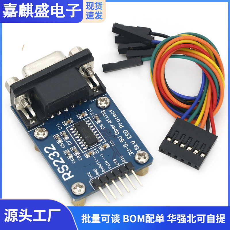 Rs232 Sp3232 Serielles Zu Ttl Rs232 Zu Ttl Blinkendes Kabel Serielles Modul