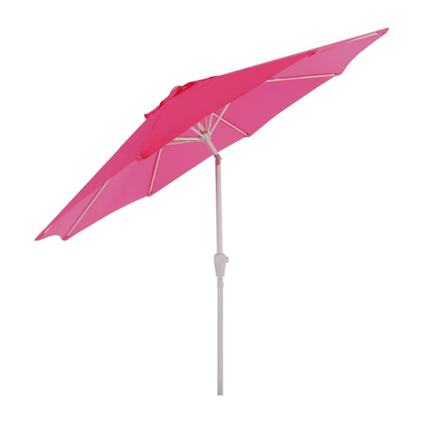 MCW Sonnenschirm Asti Ø 3m Neigbar Pink