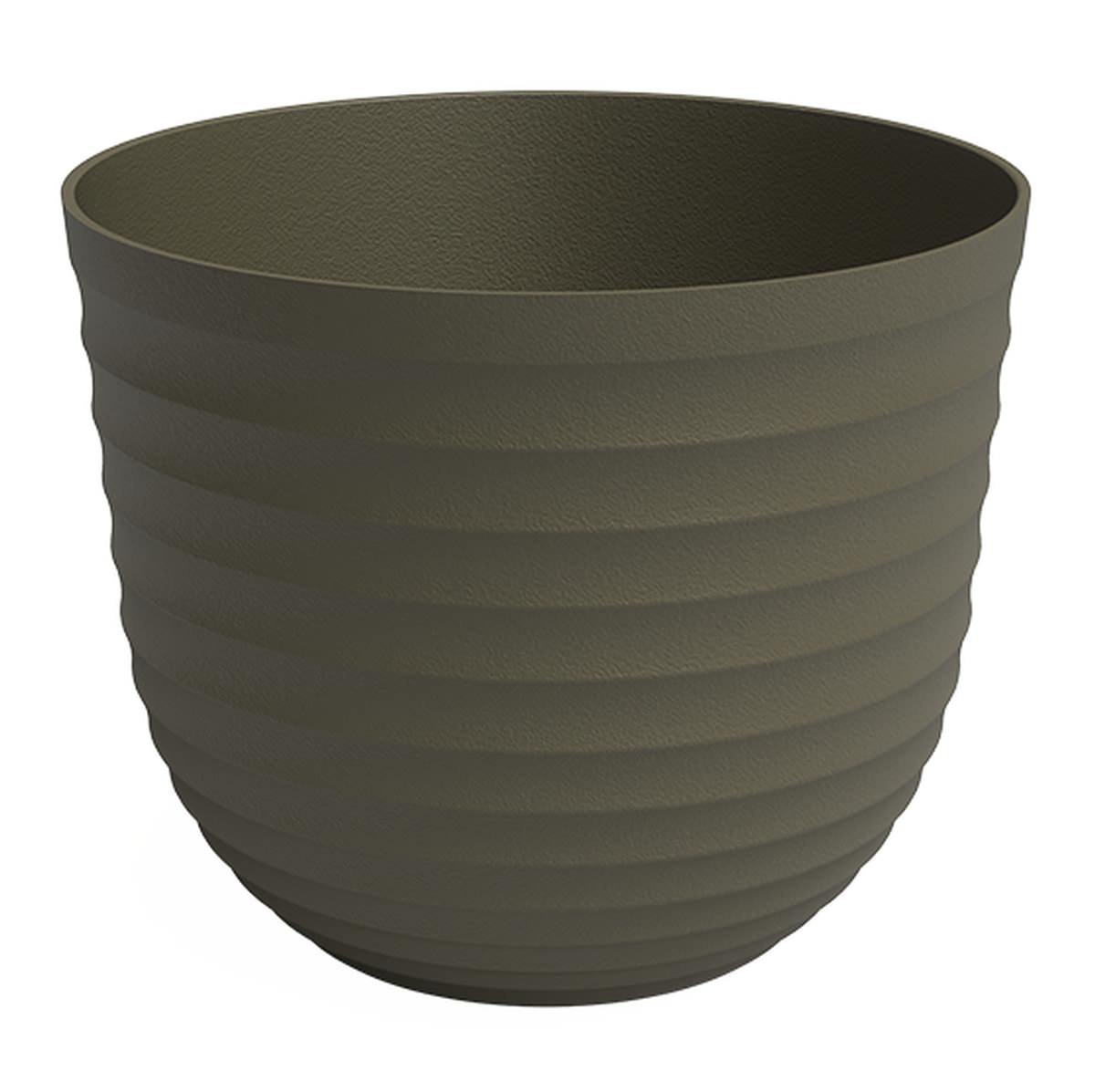 Artevasi© Havana Waves Pflanztopf Moss Green Dunkelgrün Ø 20 Cm - Kunststoff