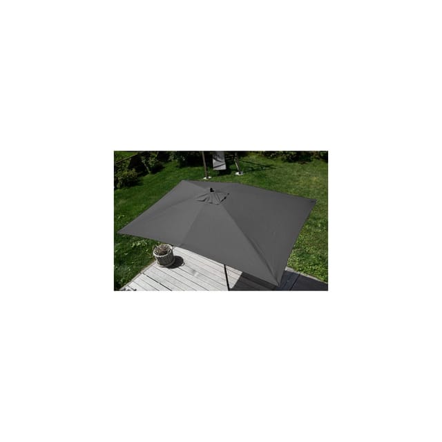 MCW Sonnenschirm Lissabon 2x3m Anthrazit
