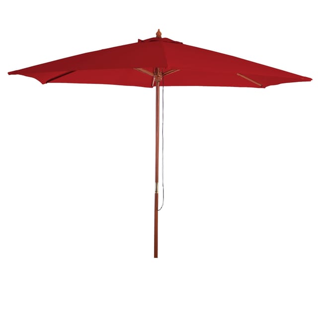MCW Sonnenschirm Lissabon Ø 3m Bordeaux
