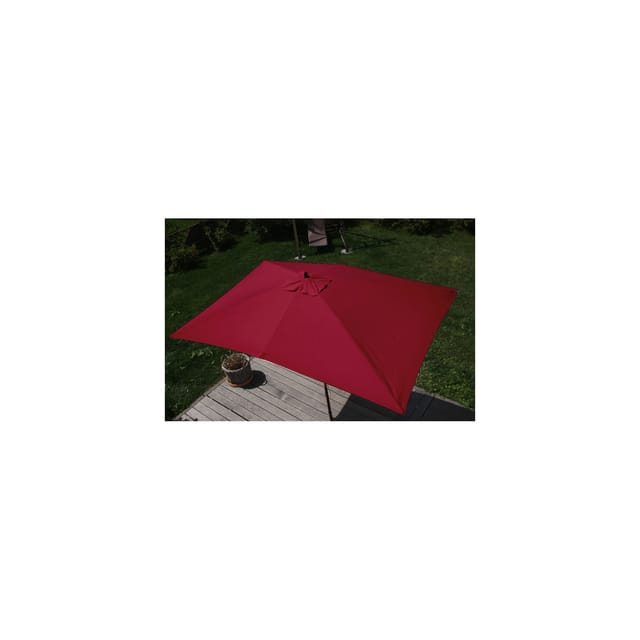 MCW Sonnenschirm Lissabon 2x3m Bordeaux
