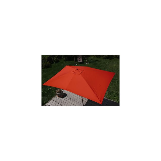MCW Sonnenschirm Lissabon 2x3m Terracotta