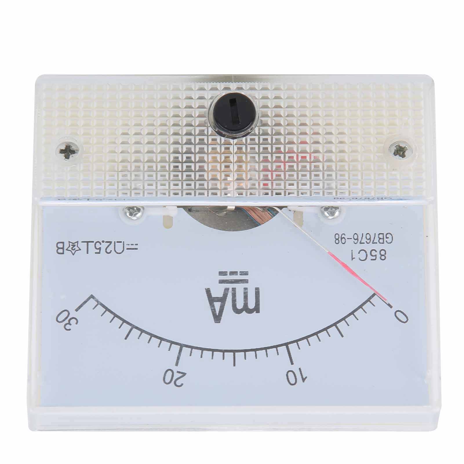 Dc 0–5 Ma Zeigeramperemeter, Schalttafelstromanzeiger, Präzisionsmessgerät, Analogmessgerät