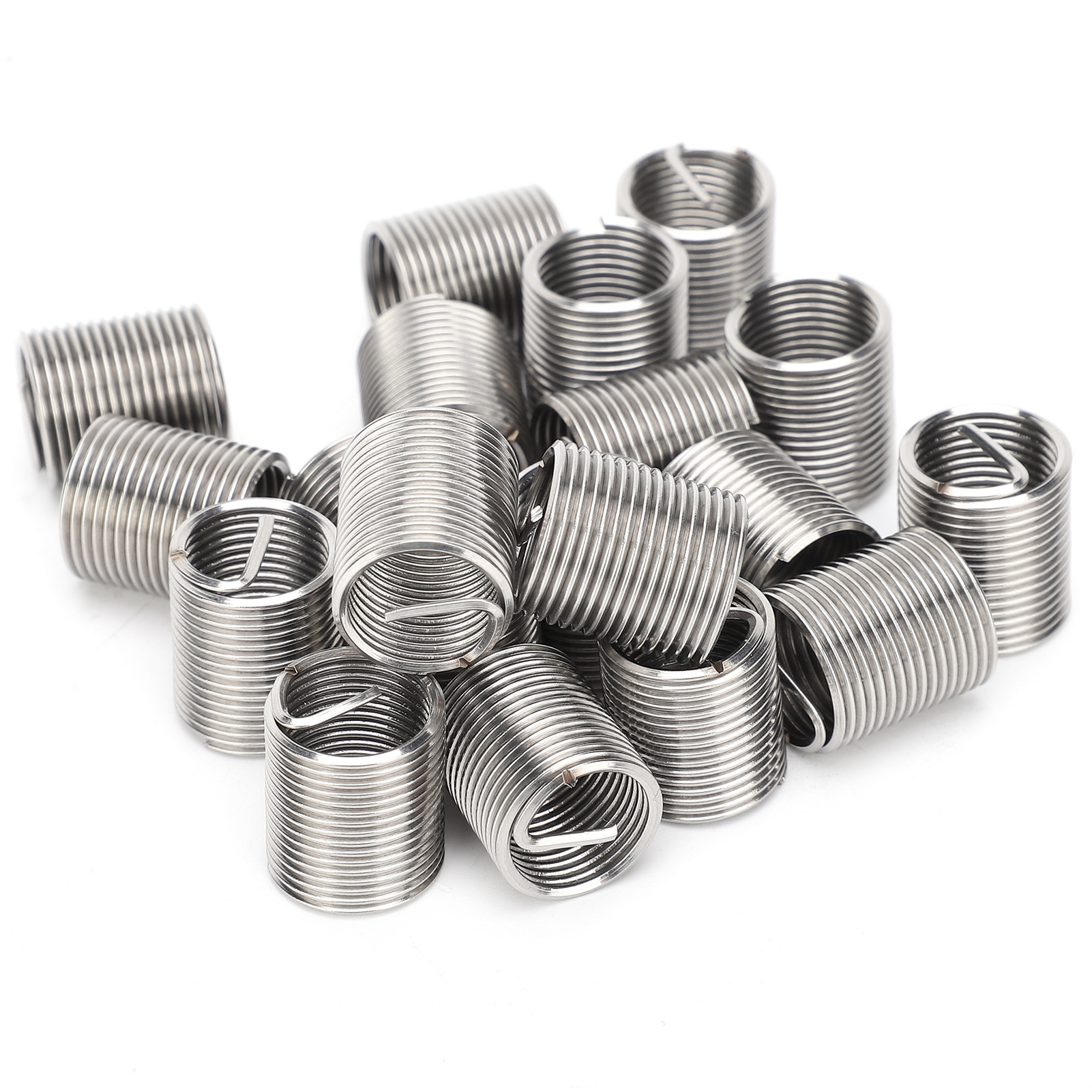 Packung Mit 20 M12 X 1,5d Gewindeeinsätzen, Edelstahl-reparaturhülse, Gewindebuchse Für Schrauben, 1,5 Mm Steigung, Korrosionsbeständig.
