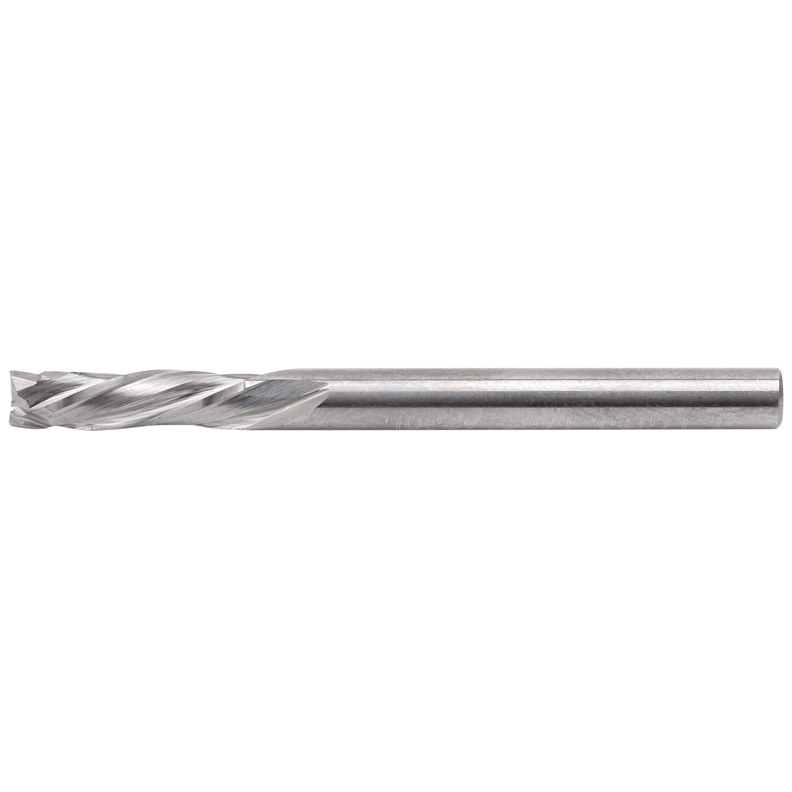 Fräser, Silberfarben, 3 Schneiden, Hartmetall, Holzbearbeitungswerkzeug, 3,175 X 3,175 X 12 X 40 Mm, 1 Stück