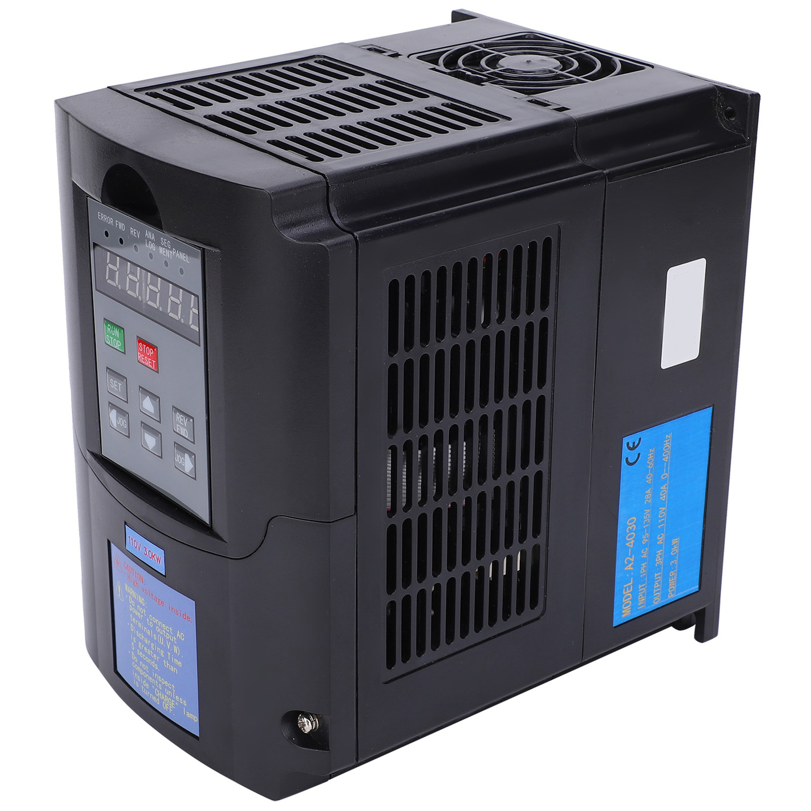 Einphasen-frequenzumrichter, 95–135 V Ac Eingang, Dreiphasiger 110 V Ac Ausgang, 3 Kw, Drehzahlregler A2-4030