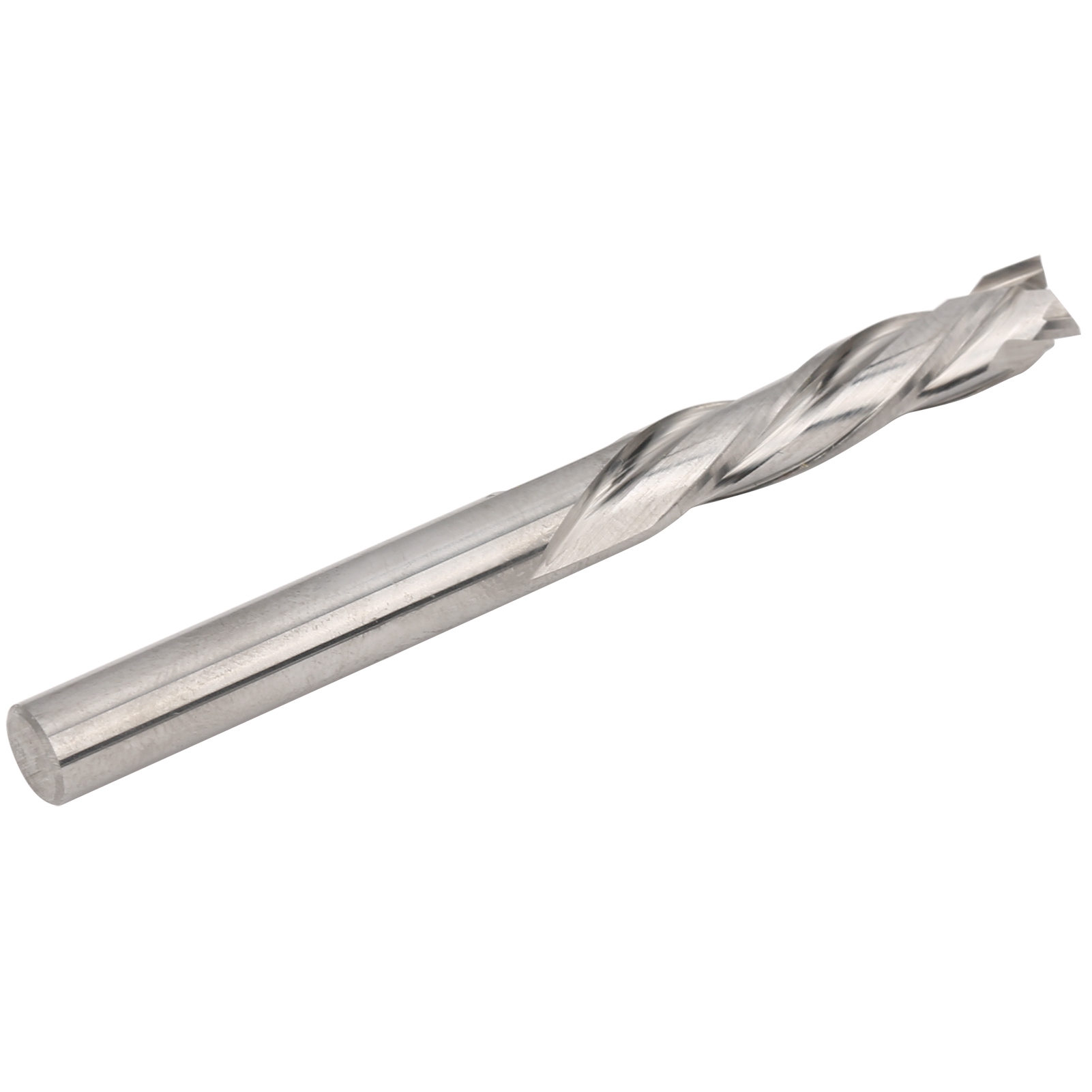 Dreischneidiger Hartmetall-schaftfräser Für Aluminium, Metallfräswerkzeug, 5 X 5 X 22 X 55 Mm, Schaftfräser, Cnc-präzision.