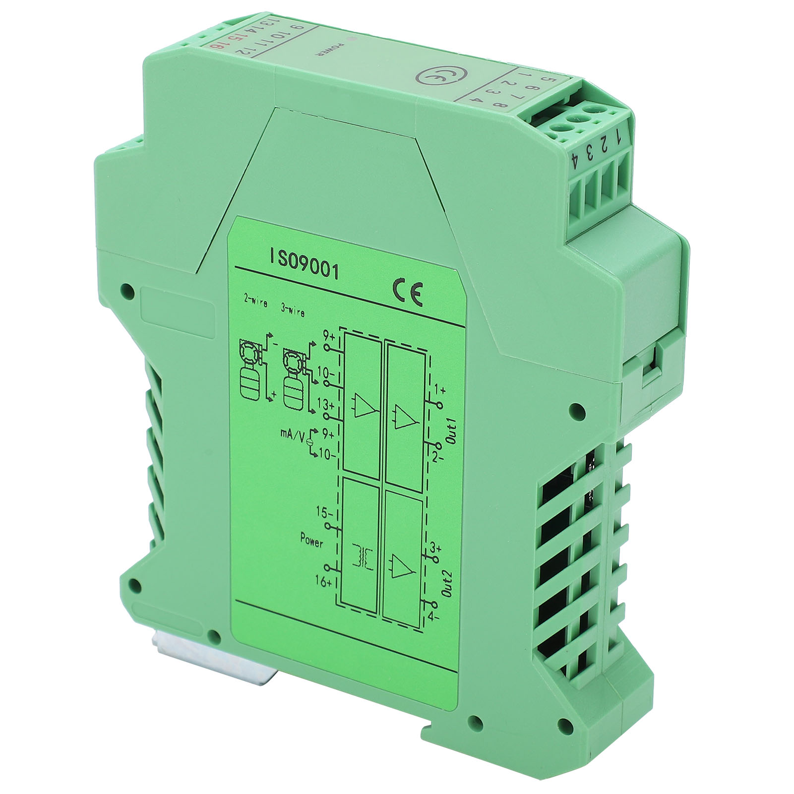 Ac-strommessumformer Ausgang 4-20ma Dc, Messtransformator Für Elektrische Verteilung, 0-50a Steuerung, Industriesensor.