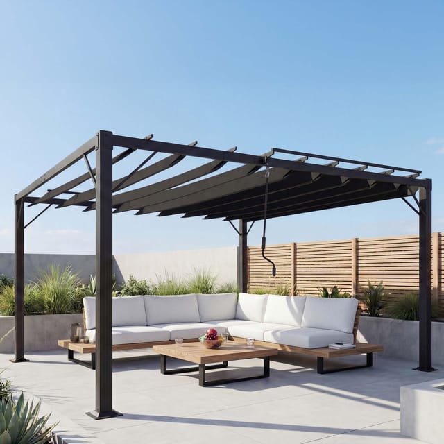 MCW Pergola L40 3x4m Anthrazit