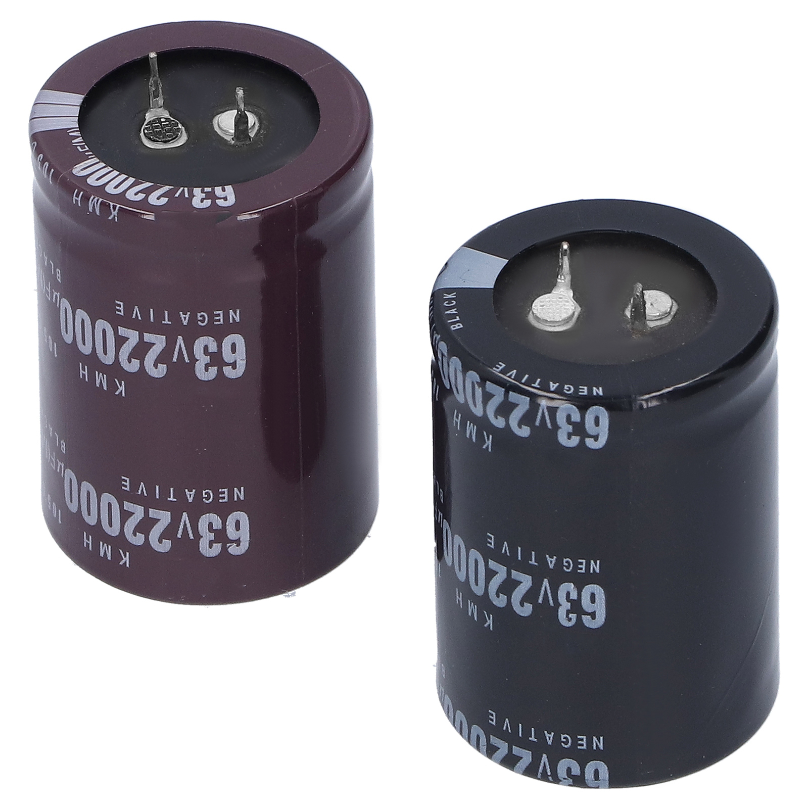 22000µf 63v Aluminium-elektrolytkondensator, 105°c-energiespeicherkomponente, 35x50mm, Niederohmiger Kühlkörper