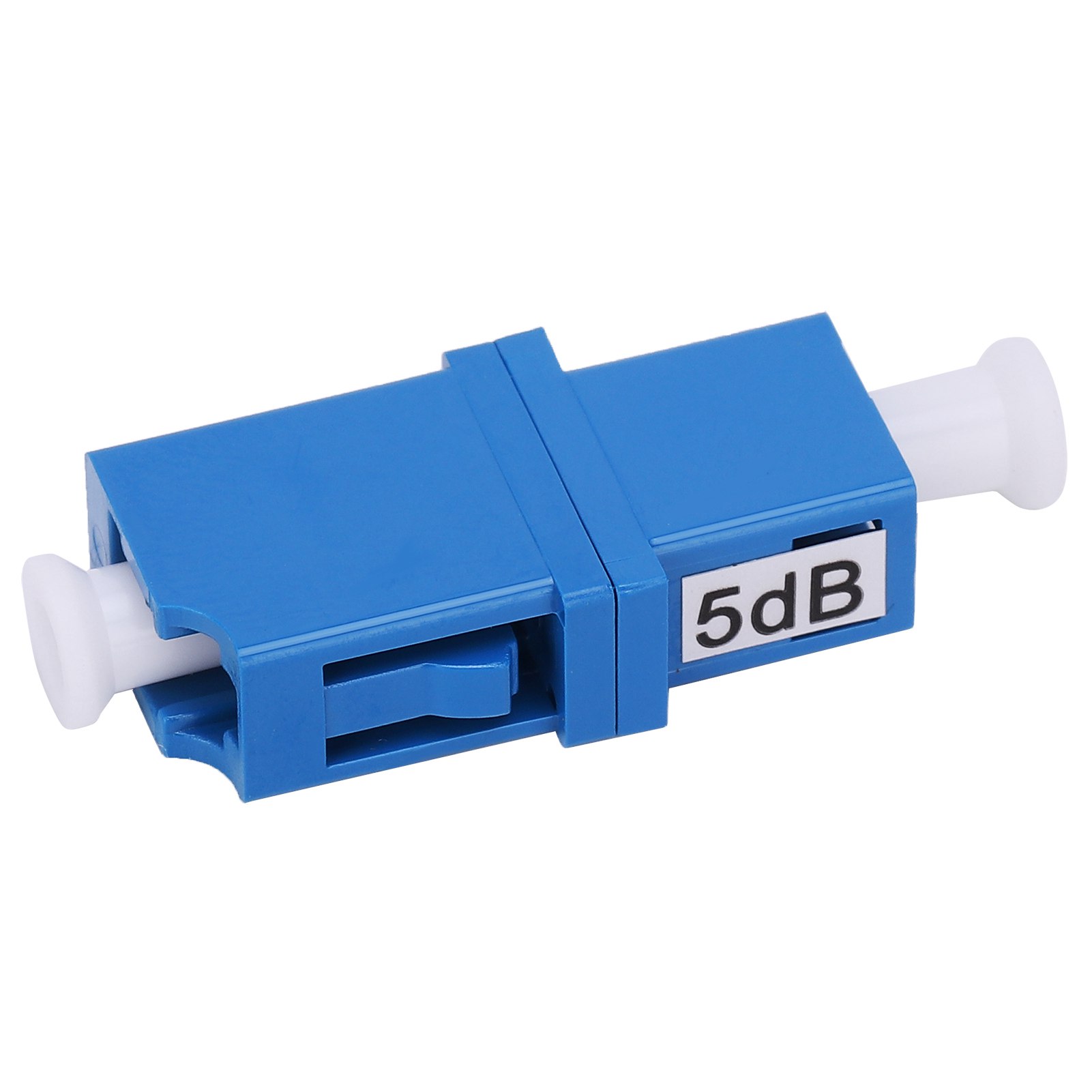 Lc/upc-5db Singlemode-glasfaser-dämpfungsadapter, Weiblicher Steckerkoppler, Adapterflansch, Präzise Optische Verbindung, Geringe Dämpfung.