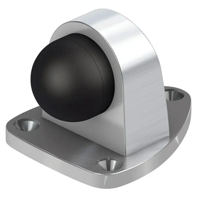Basi - Boden-Türstopper - TS 22 - Edelstahl Optik - 7704-0022