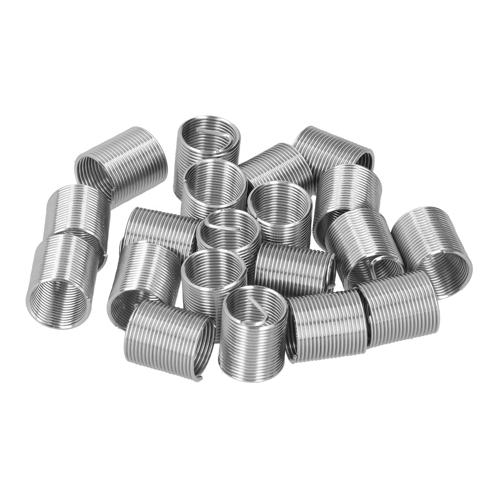 50 Gewindeeinsätze Aus Stahl M3,5 X 0,6, Gewindeschutzhülse, Schraubenreparaturmutter, 50-teiliger Gewinderingsatz.