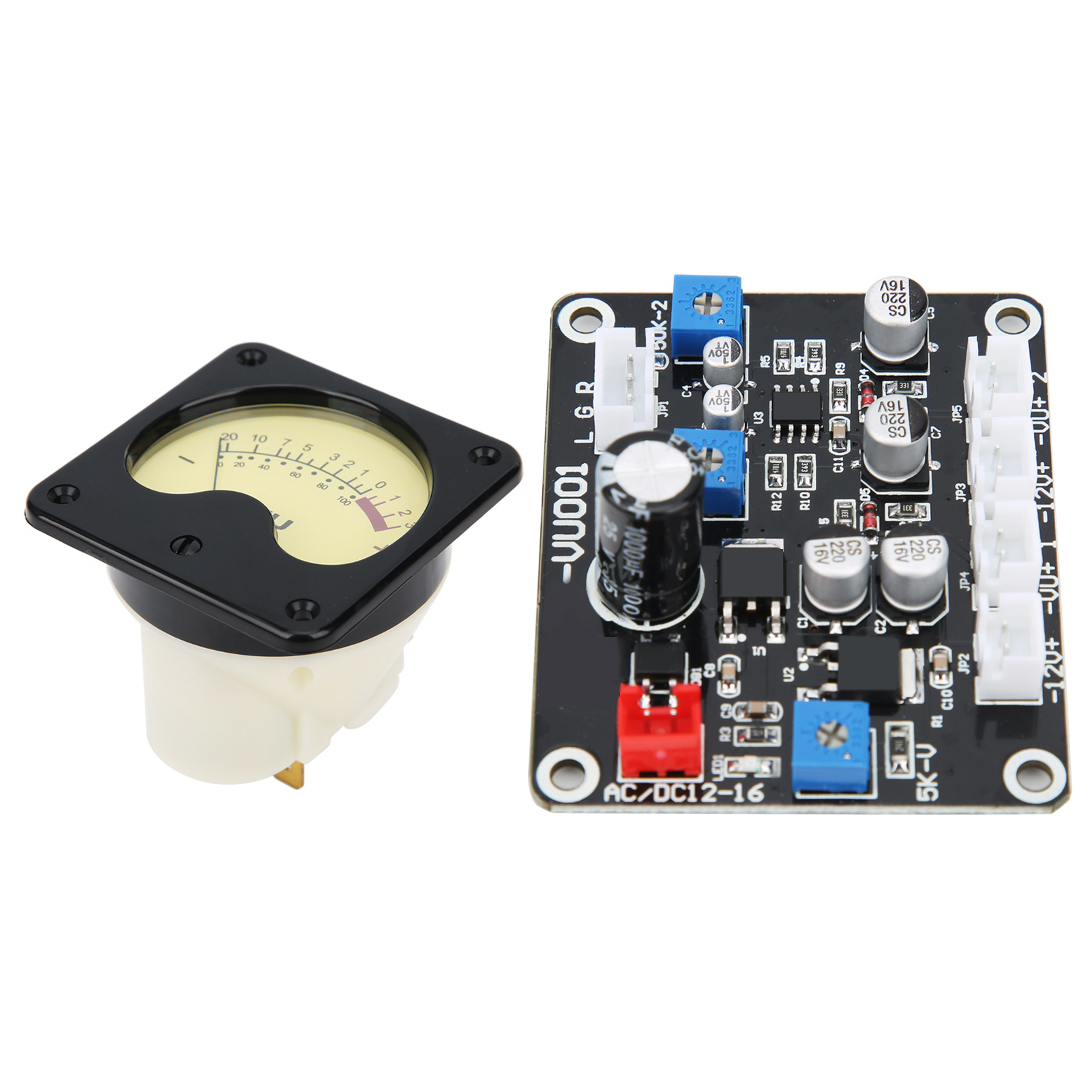 Db105 Vu-meter Mit Weißer Hintergrundbeleuchtung, Schallpegelanzeigemodul, Audio-leistungstester, Verstärkertreiberplatine