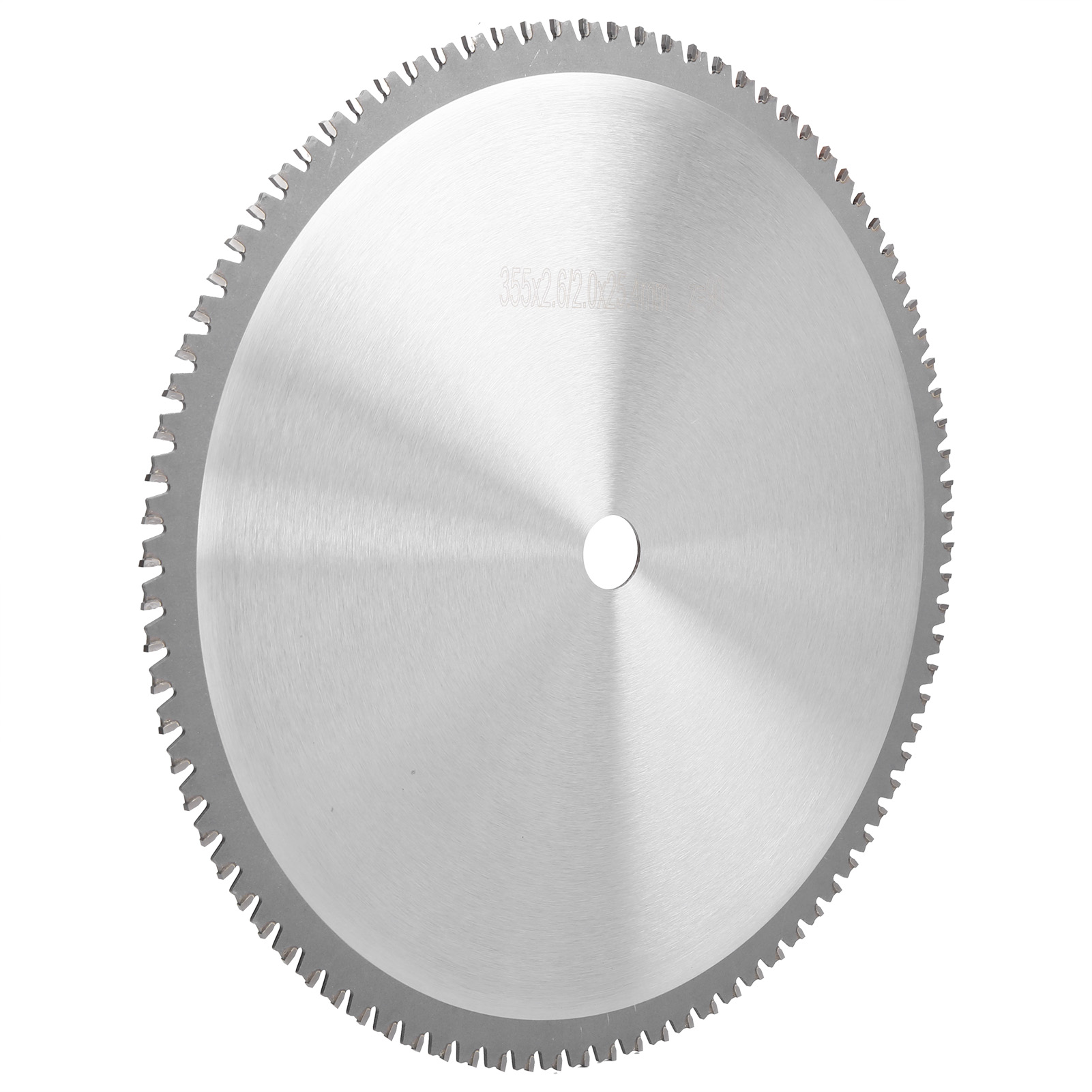 Kreissägeblatt Aus Hss-schnellstahl Zum Schneiden Von Metall Und Eisen, 355 X 2,6 X 2,0 X 25,4 Mm, 90 Zähne, Feinschnitt