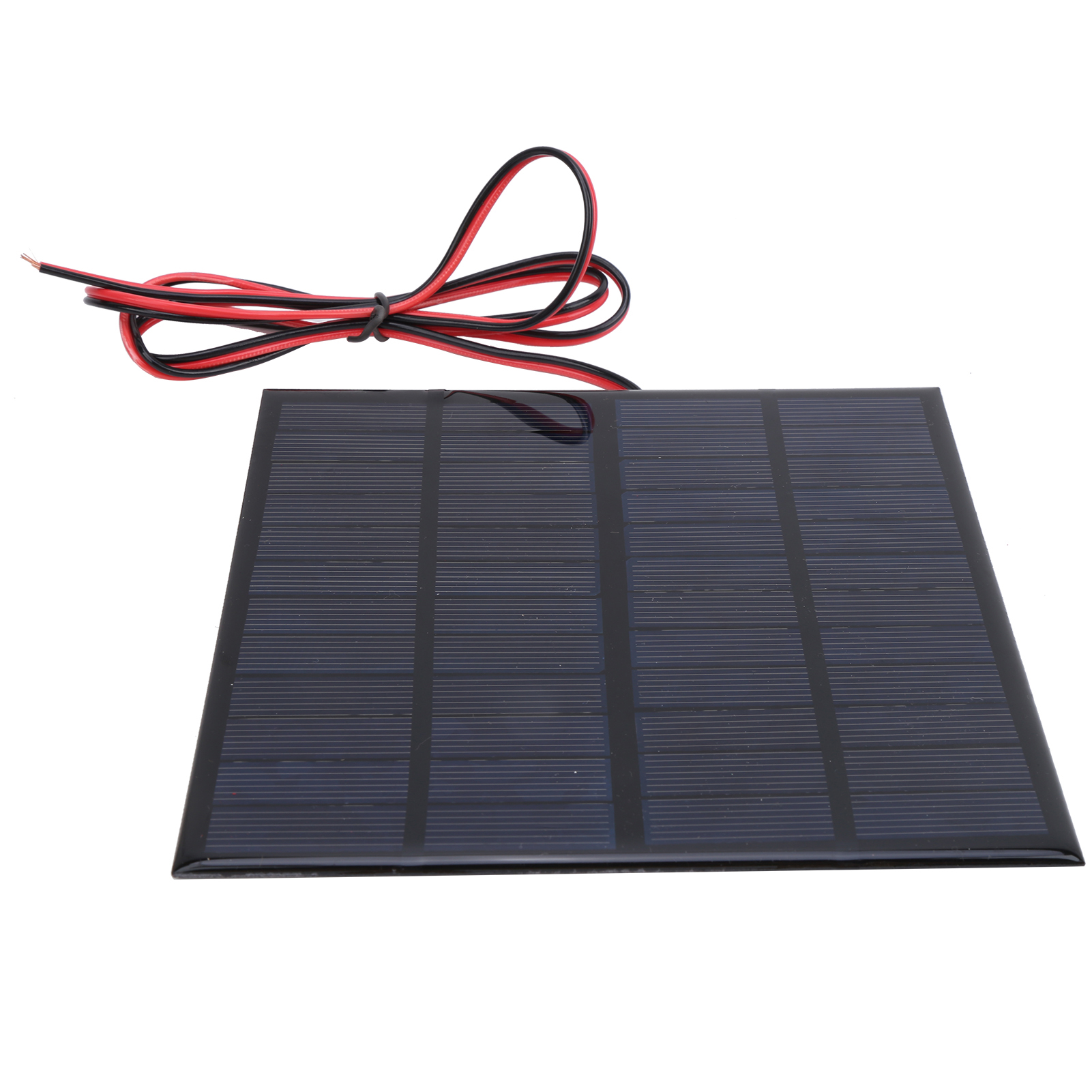 12v 3w Polykristallines Silizium-solarmodul, Photovoltaikzellenmodul Mit 1m Kabel, Ladegerät