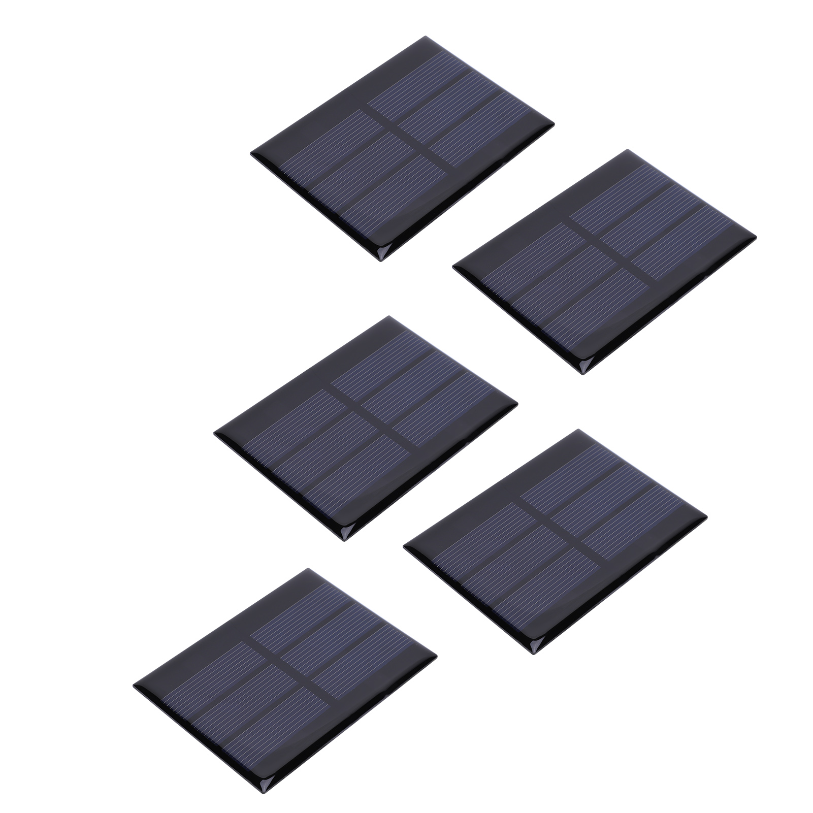 Packung Mit 5 Mini-solarpanels 0,65w 1,5v Dc Für Batterieladegeräte, Diy-projekte, Spielzeug, Heimsysteme.