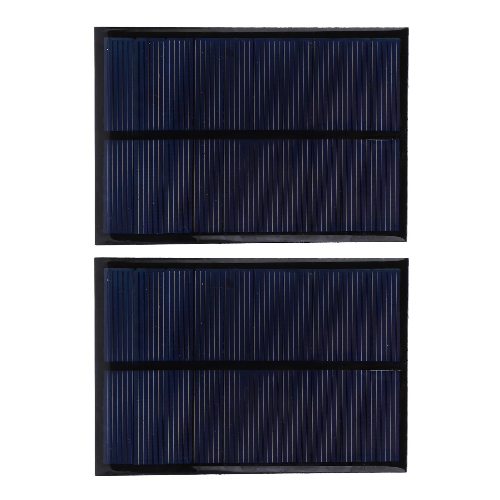 2er-pack Mini 5v 500ma Polykristalline Silizium-solarzellen, Epoxid-modul Für Industriebatterien