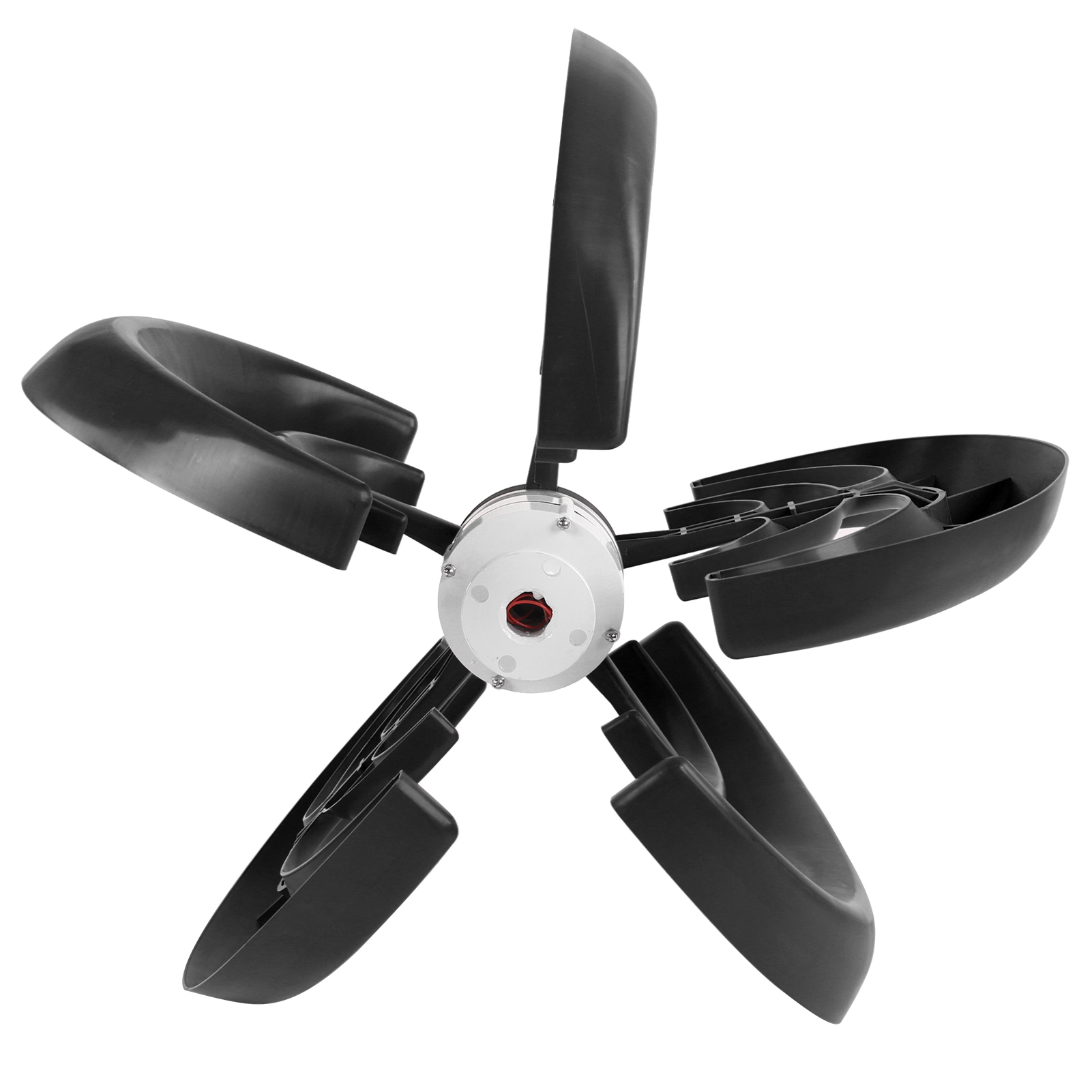400-w-windkraftanlage, Doppelschicht, 5 Rotorblätter, 12-v-ladegerät, Gelb, Heimset