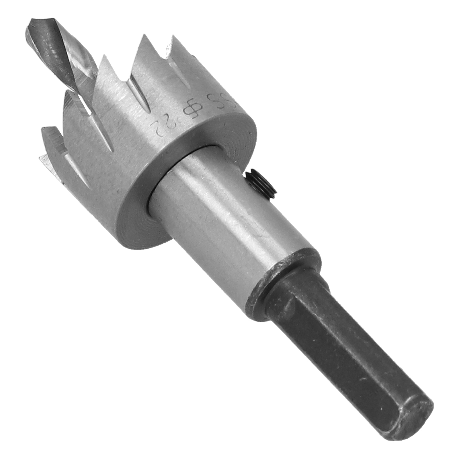 3-teiliges Metrisches Stufenbohrer-set, Hss-kegelbohrer Mit Sechskantschaft 4–32 Mm, Spiralförmiger Selbstzentrierender Körner