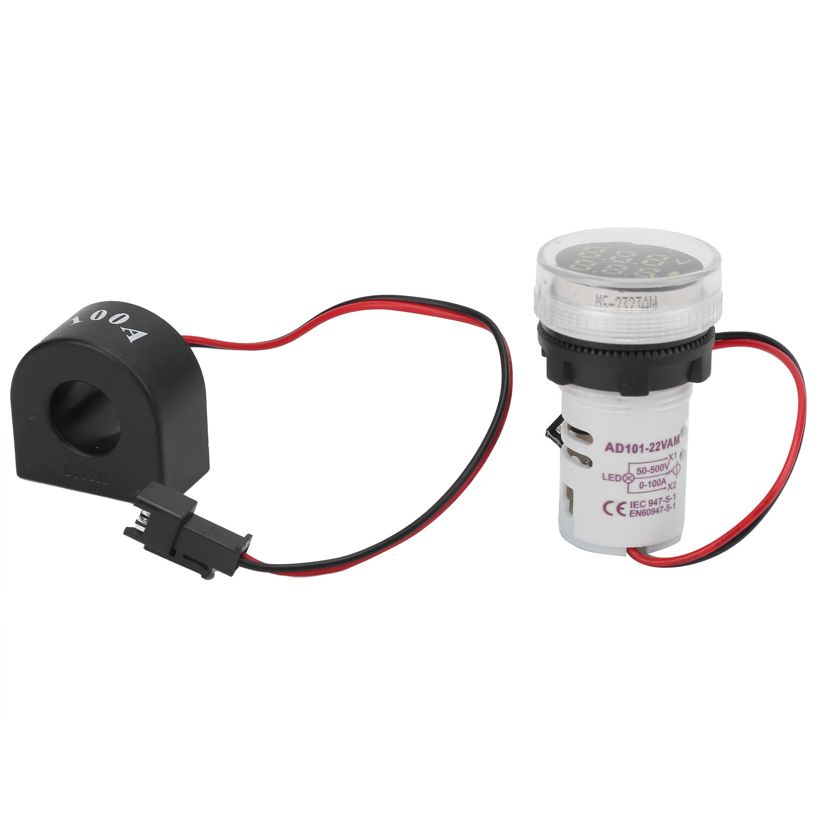 Hochleistungs-led-anzeigelampe Ad16-22ds, 10 Stück, Ac220v Signalleuchte, Industrieanzeige Für Schaltschränke.