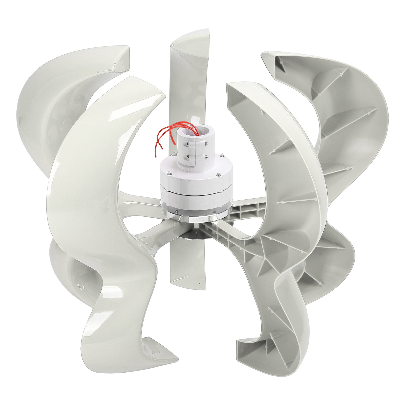 400-w-5-blatt-windgenerator Mit Steuerung, Kalebassenform Dthl400w, Weiß (24 V)