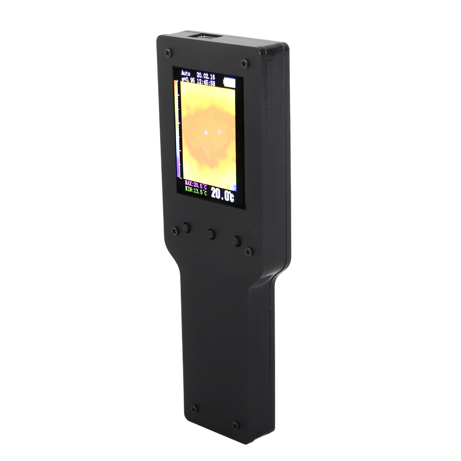 Mlx90640 Tragbare Infrarot-wärmebildkamera, Digitale Wärmebildkamera Mit 2,4-zoll-lcd-bildschirm, Temperaturdiagnosegerät