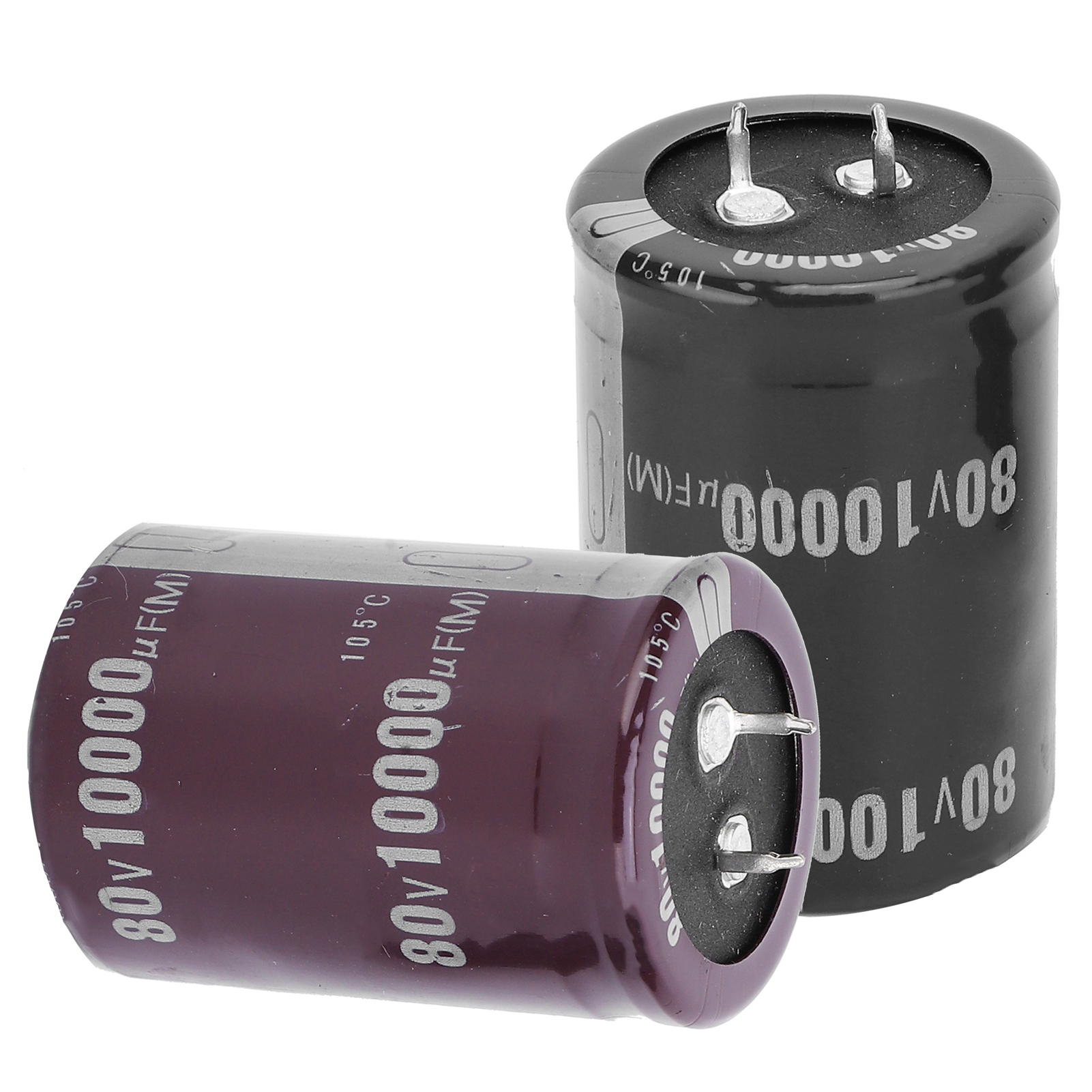 10000µf 60v 105°c 35x50mm Aluminium-elektrolytkondensator, 2er-pack, Für Verstärker, Audiogeräte Und Led-beleuchtung