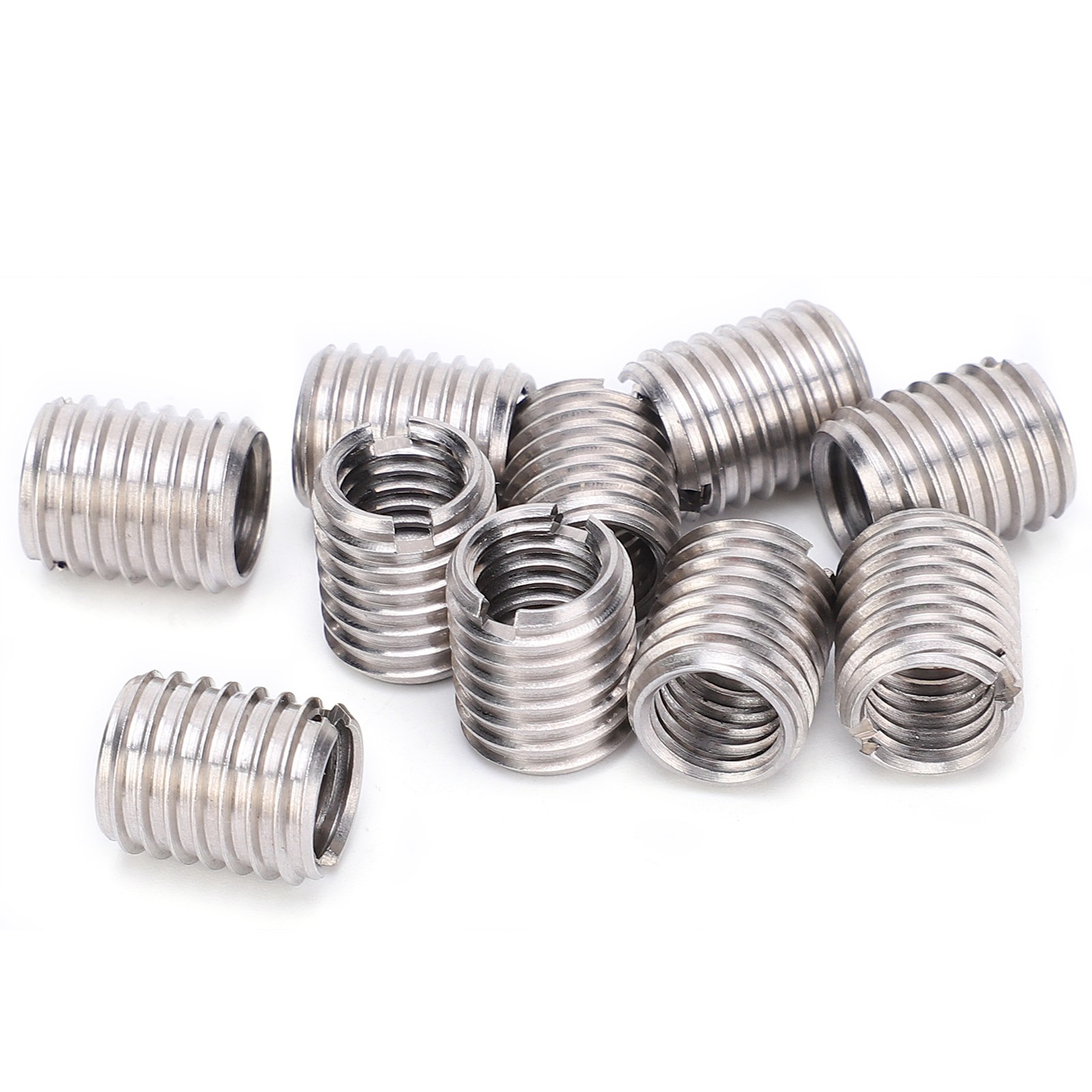 50 Gewindeeinsätze (männlich Und Weiblich), Reparaturwerkzeug Für Reduziermuttern, Befestigungselement Aus Edelstahl M8x1x2d