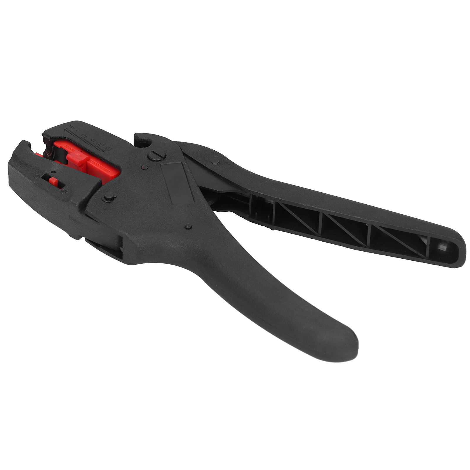 3-in-1 Crimp- Und Abisolierzange, Ergonomischer Drahtschneider 0,2–6,0 Mm², Aderendhülsenwerkzeug Mit Rotem Griff