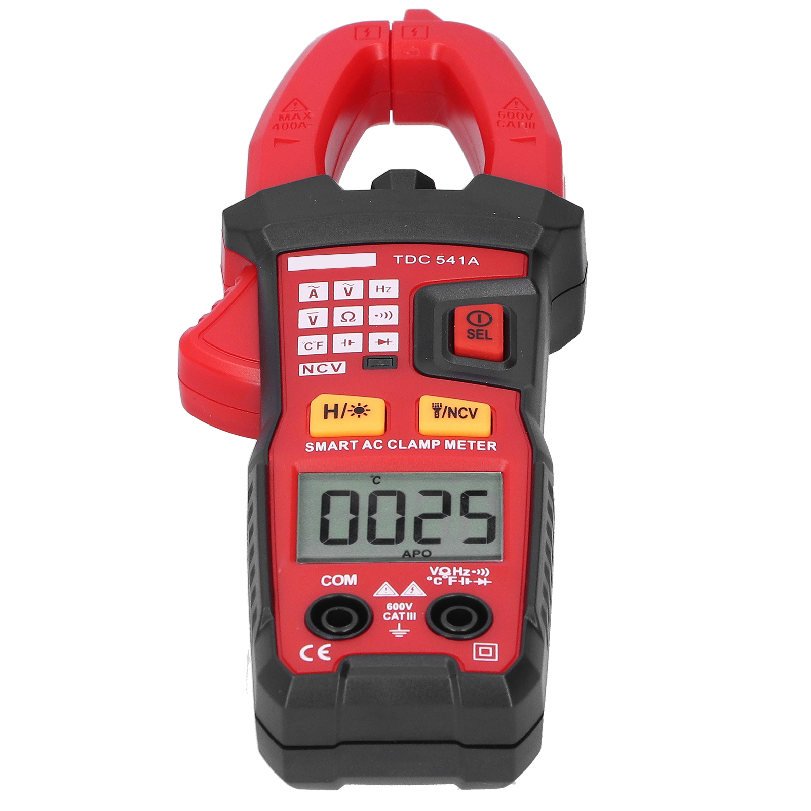 Tdc541a Digitales Zangenmessgerät, Tragbares Ac/dc-spannungsmessgerät, Wechselstrom- Und Widerstandsmessgerät, Professionelles Messmultimeter