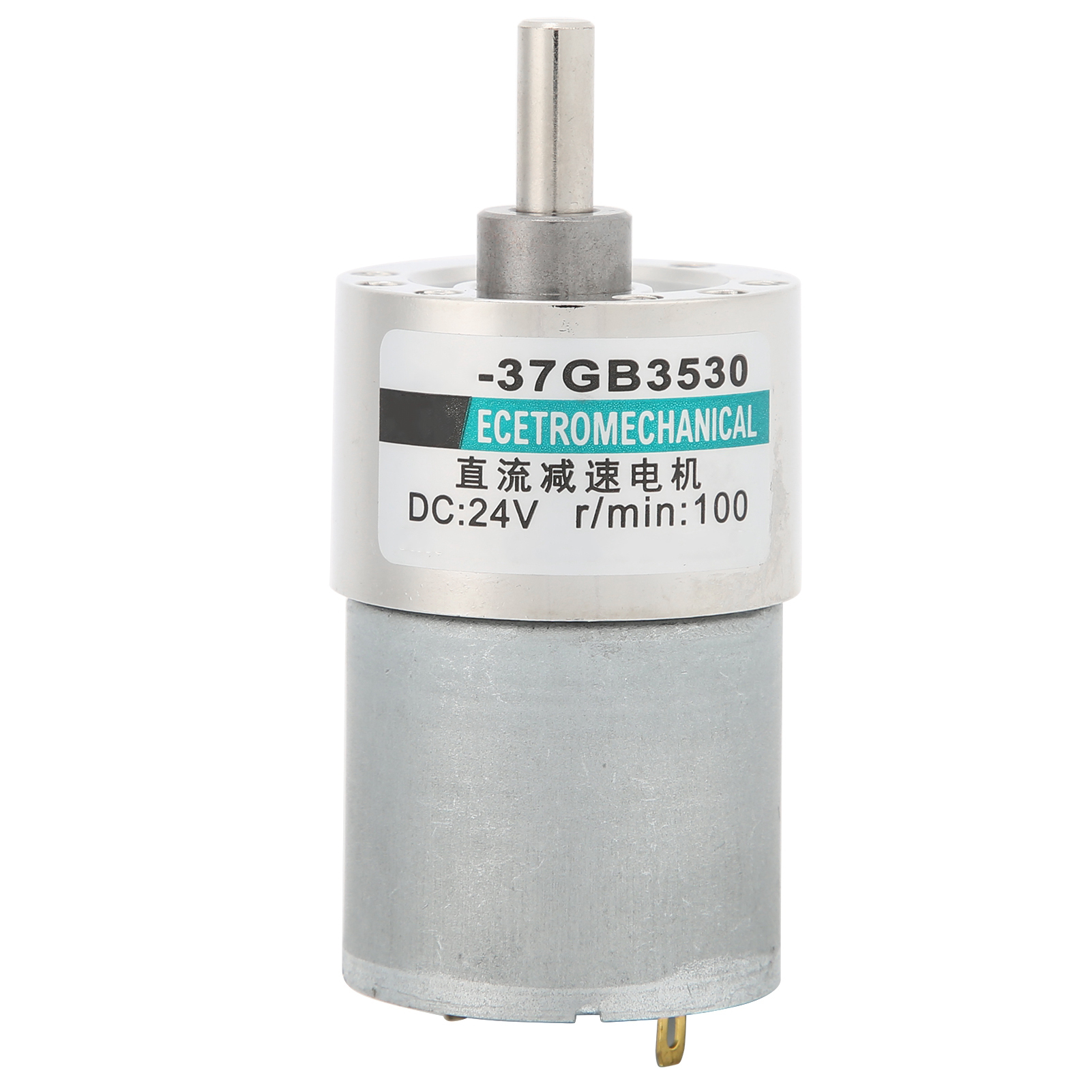 24-v-gleichstrom-getriebemotor, 300 U/min, Hohes Drehmoment, Permanentmagnet, Drehzahlminderer Xd37gb3530 Mit Halterung, Niedrige Drehzahl, Industrielle Anwendung