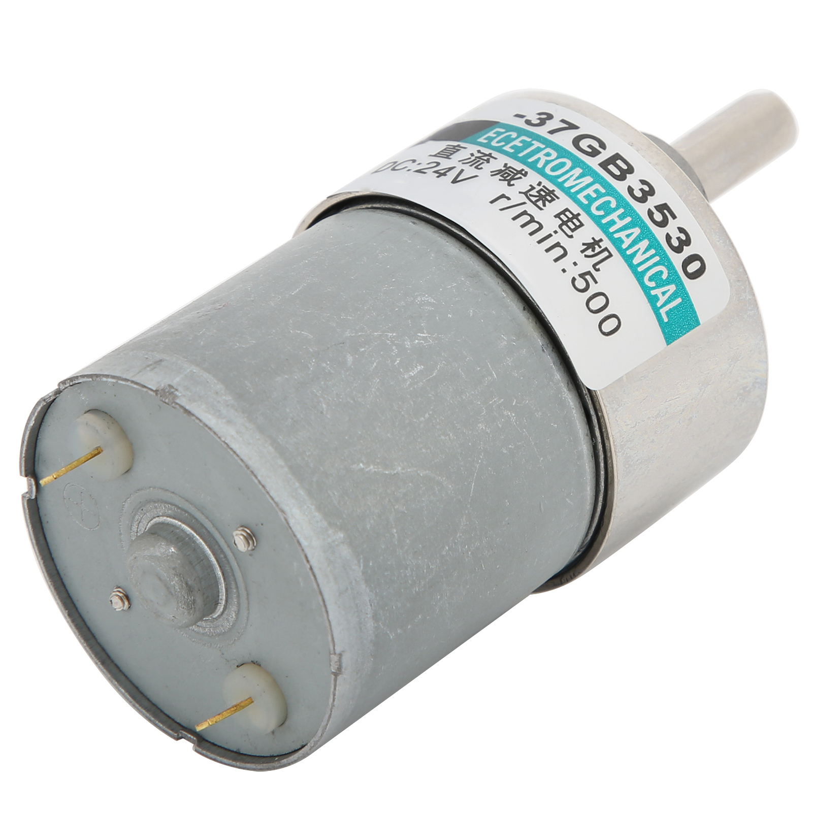 24-v-gleichstrom-getriebemotor, Hohes Drehmoment, Niedrige Drehzahl, Permanentmagnet Xd37gb3530, Regler Mit Halterung, 200 U/min