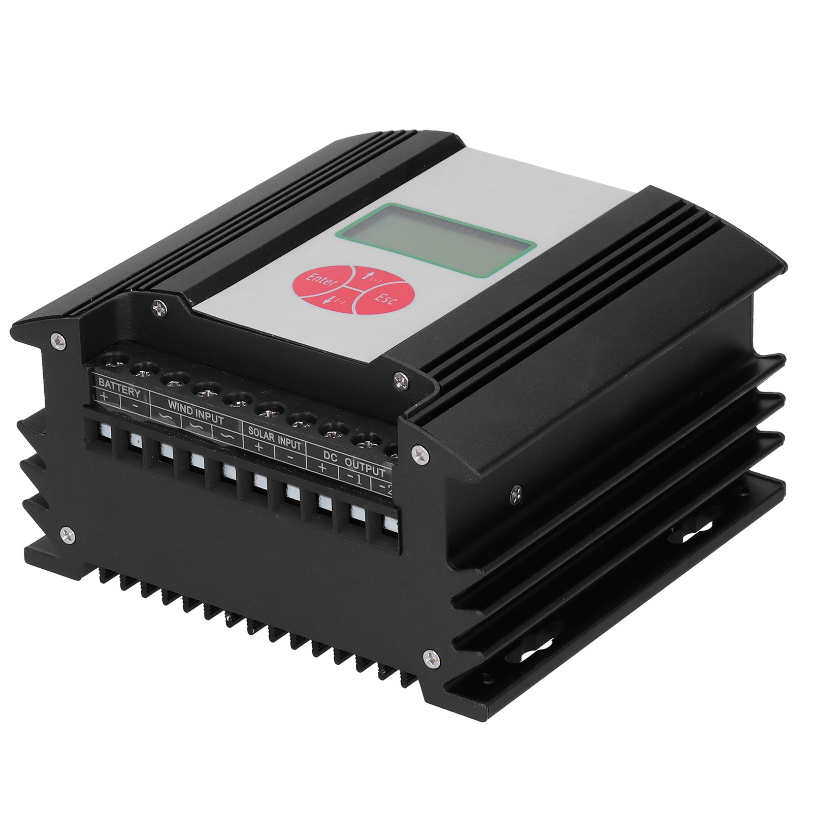600w/300w 24v Dc Hybrid-wind- Und Solarregler Mit Lcd-display Für Generatoren, Dual-source-laderegler, Digitalanzeige
