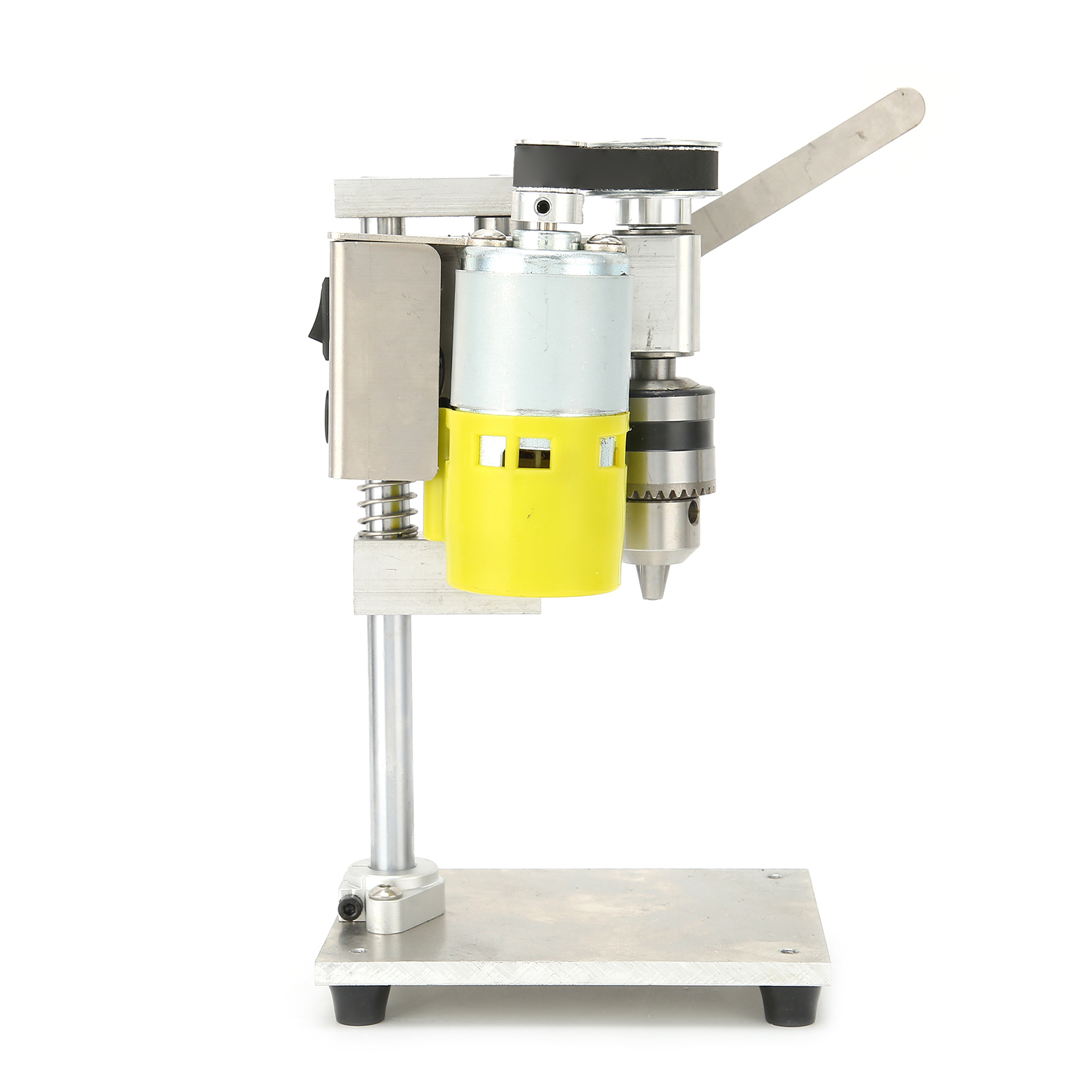 5-teiliger Momenttaster, Metall, Automatische Rückstellung, Ultradünn, Wasserdicht, 22-mm-led (weiß), Dc 3–6 V