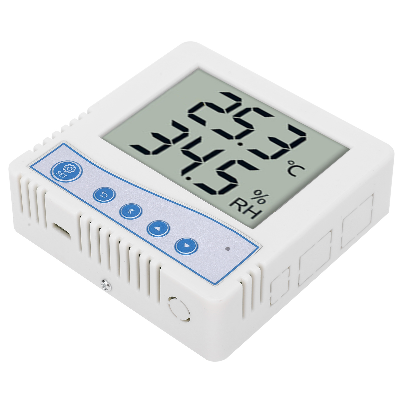 Hochpräziser Industrieller Temperatur- Und Feuchtigkeitstransmitter Mit Lcd-bildschirm Und Rs485-anschluss. Professioneller Umweltmessfühler Und -sensor.