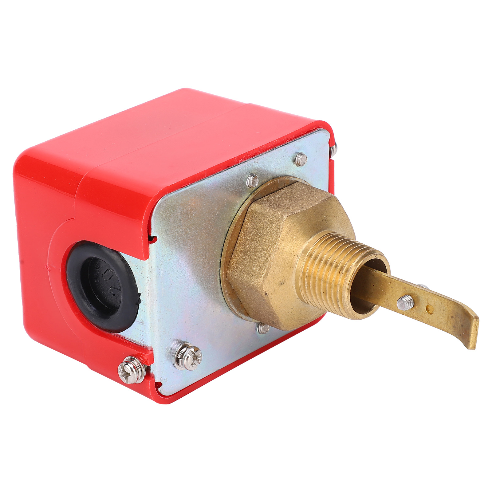 Hfs-15 Zielwasser-durchflussschalter, G1/2 Messinganschluss, Hohe Empfindlichkeit, Flüssigkeitsdurchflussdetektor Für Rohrleitungen, Zuverlässiger Sensor, 1 Stück.