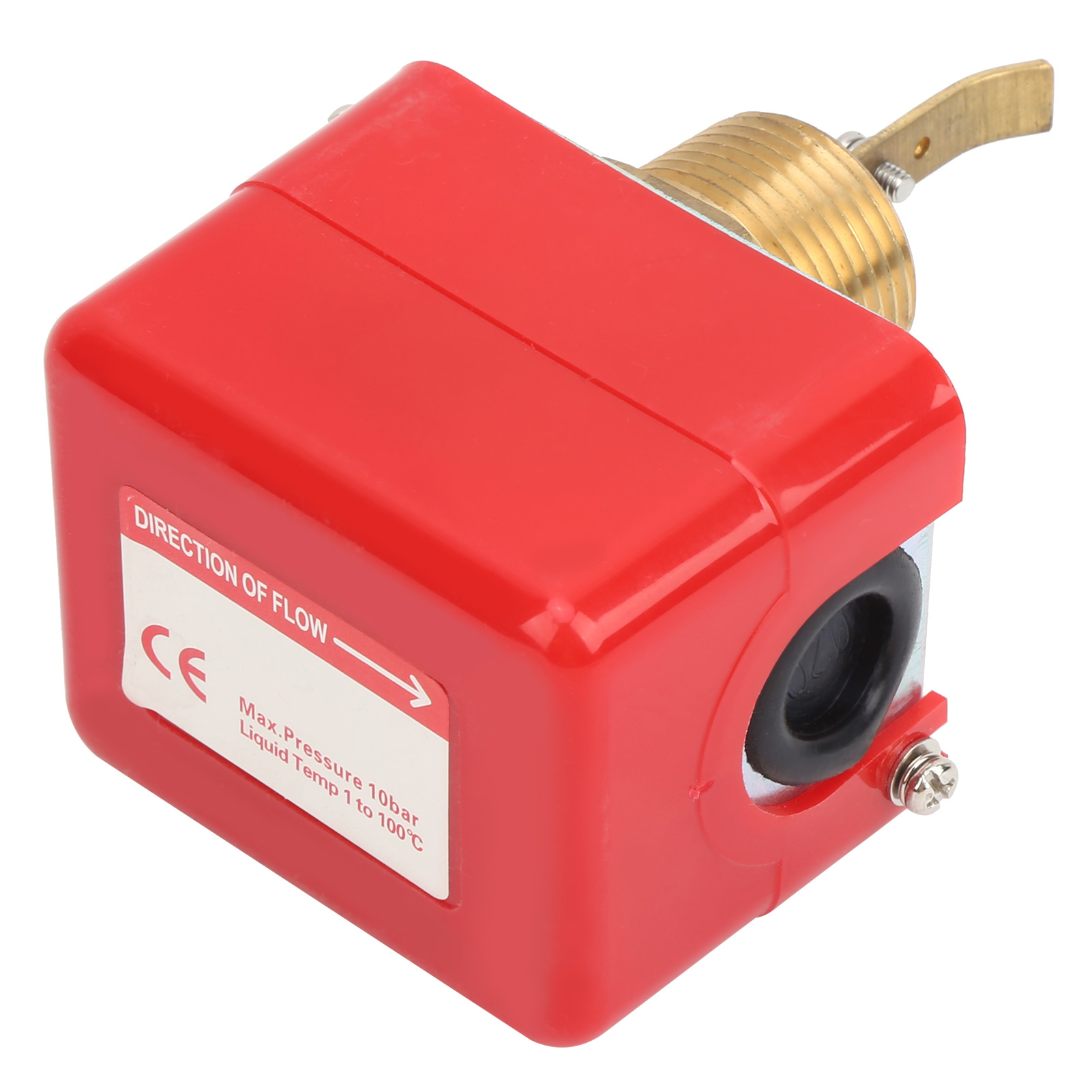 Hfs-25 Paddel-durchflussschalter, Professionelles Pumpenzubehör, Zielsuchender Wasserdurchflussdetektor, Rohrkompatibel, Flüssigkeitsdurchflussmesser, Zuverlässiges Ersatzteil
