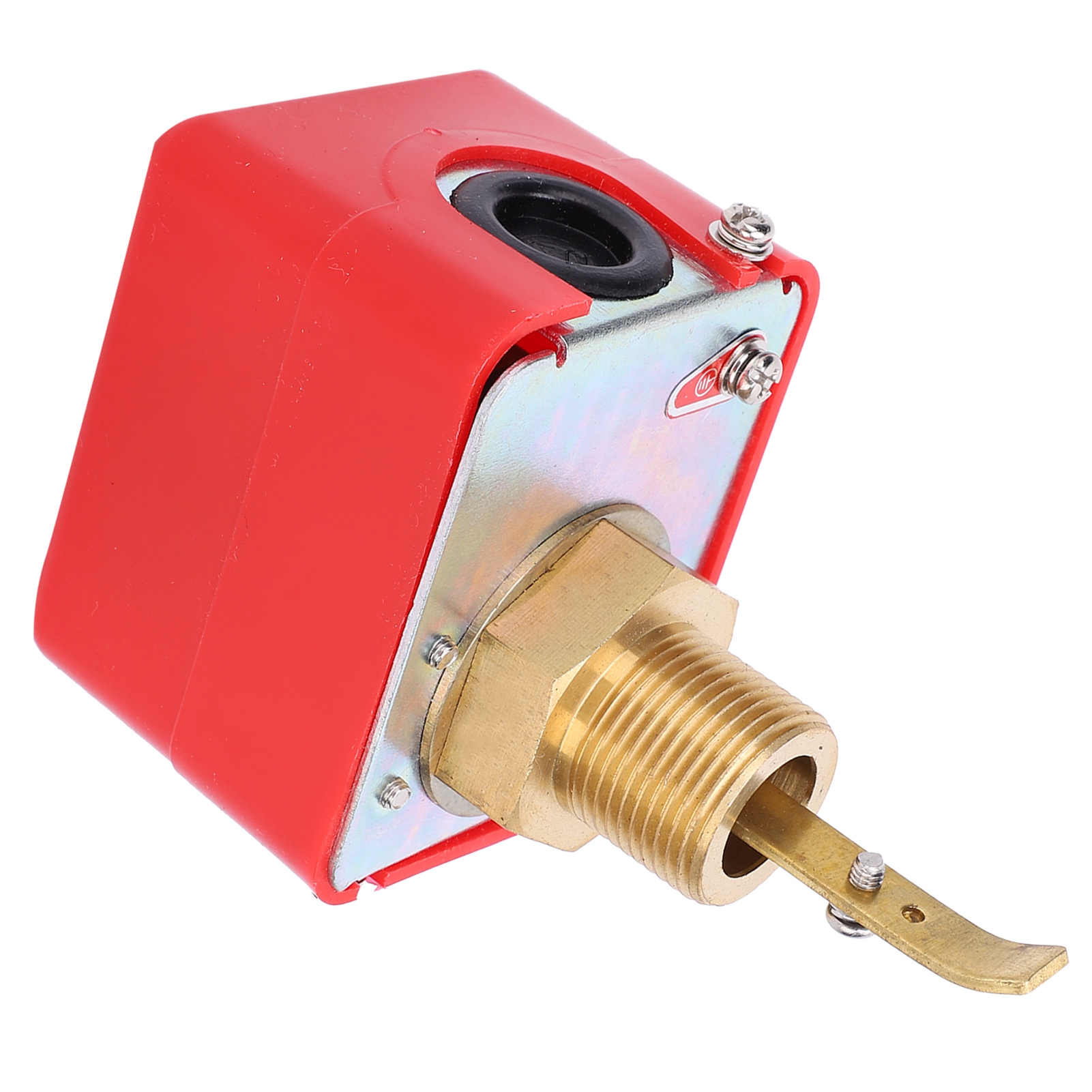 Hfs-20 Kühlrippen-wasserdurchflussschalter, G3/4 Messinganschluss, Hochempfindlicher Rohrsensor, Robuster Flüssigkeitsdurchflussregler, Zuverlässiger 20l/min Sensor.