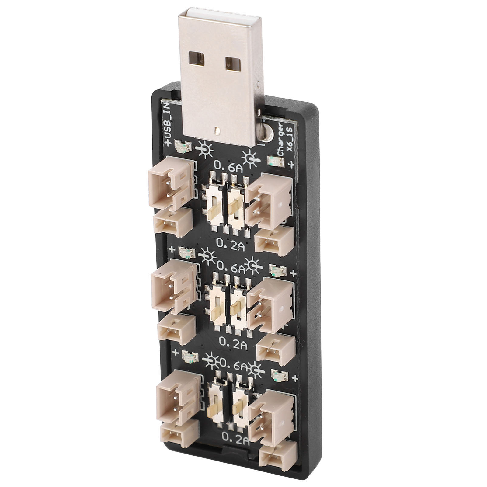 5a Lithium-aktiv-equalizer, Leistungsübertragungsplatine Mit Kondensator, 5 Mv Genauigkeit, Gt-6 Batteriebalancer