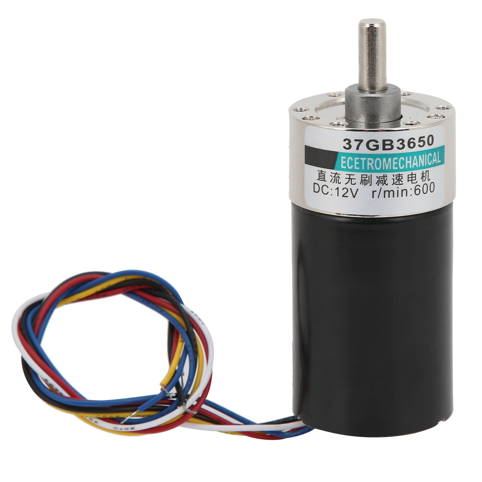 12v Bürstenloser Motor Mit Halterung Und Drehzahlreduzierer, Rechts-/linkslauf, 600 U/min, Für Mikromaschinen