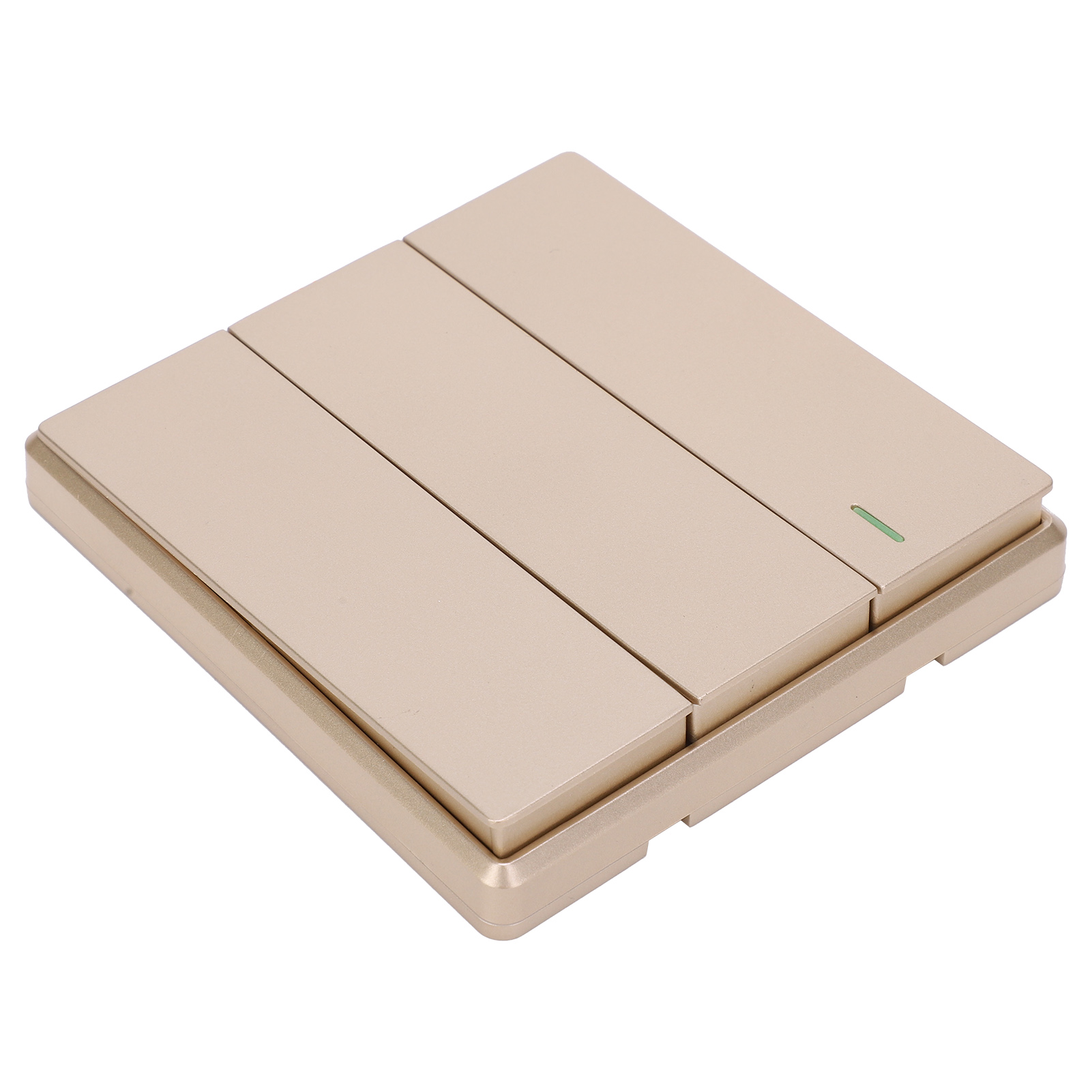 Funkschalter Mit Fernbedienung, Goldfarbener Kunststoff, 3-kreis-led-controller Tdl9987-3, Fernbedienungsbox Für Beleuchtung