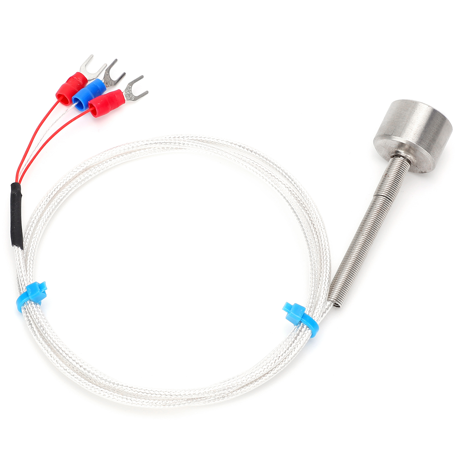 Wasserdichter Pt100-magnettemperatursensor, Magnetisch Befestigte Thermistorsonde, Messbereich -60 Bis +150 °c, 2 Meter Kabel