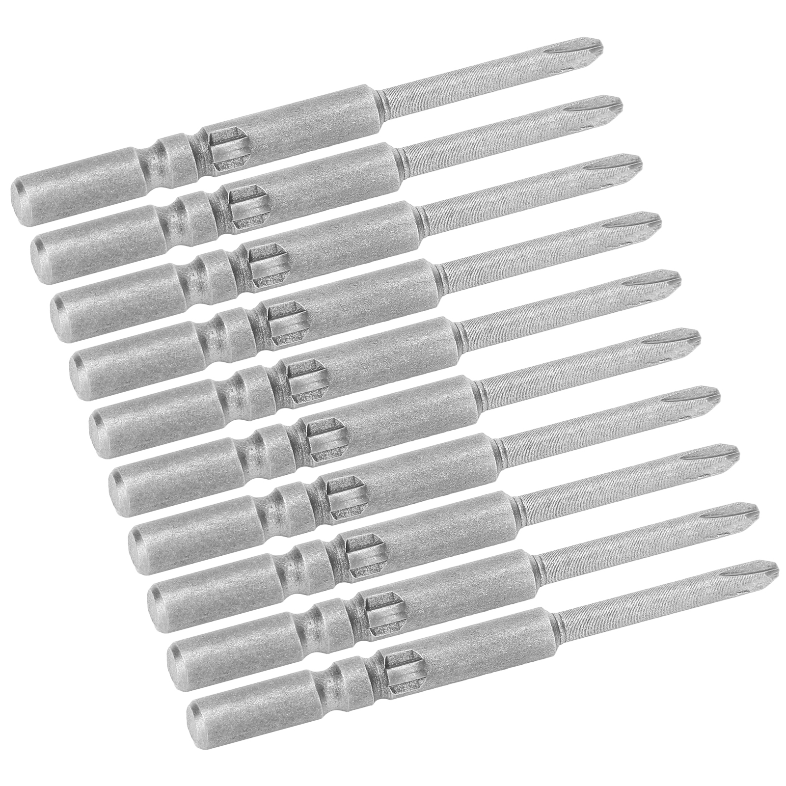 Set Mit 10 Magnetischen 4,5-mm-kreuzschlitzbits Für Elektrische Schraubendreher, Bohrzubehör