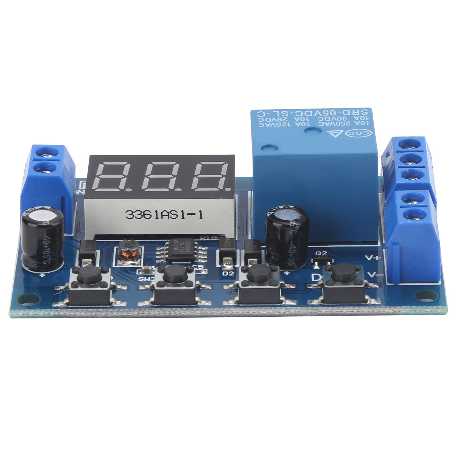 Ua890c+ Multimeter Mit Hintergrundbeleuchtetem Lcd-display, Spannungs-, Strom-, Widerstands- Und Kapazitätsmessgerät, Voltmeter Und Amperemeter