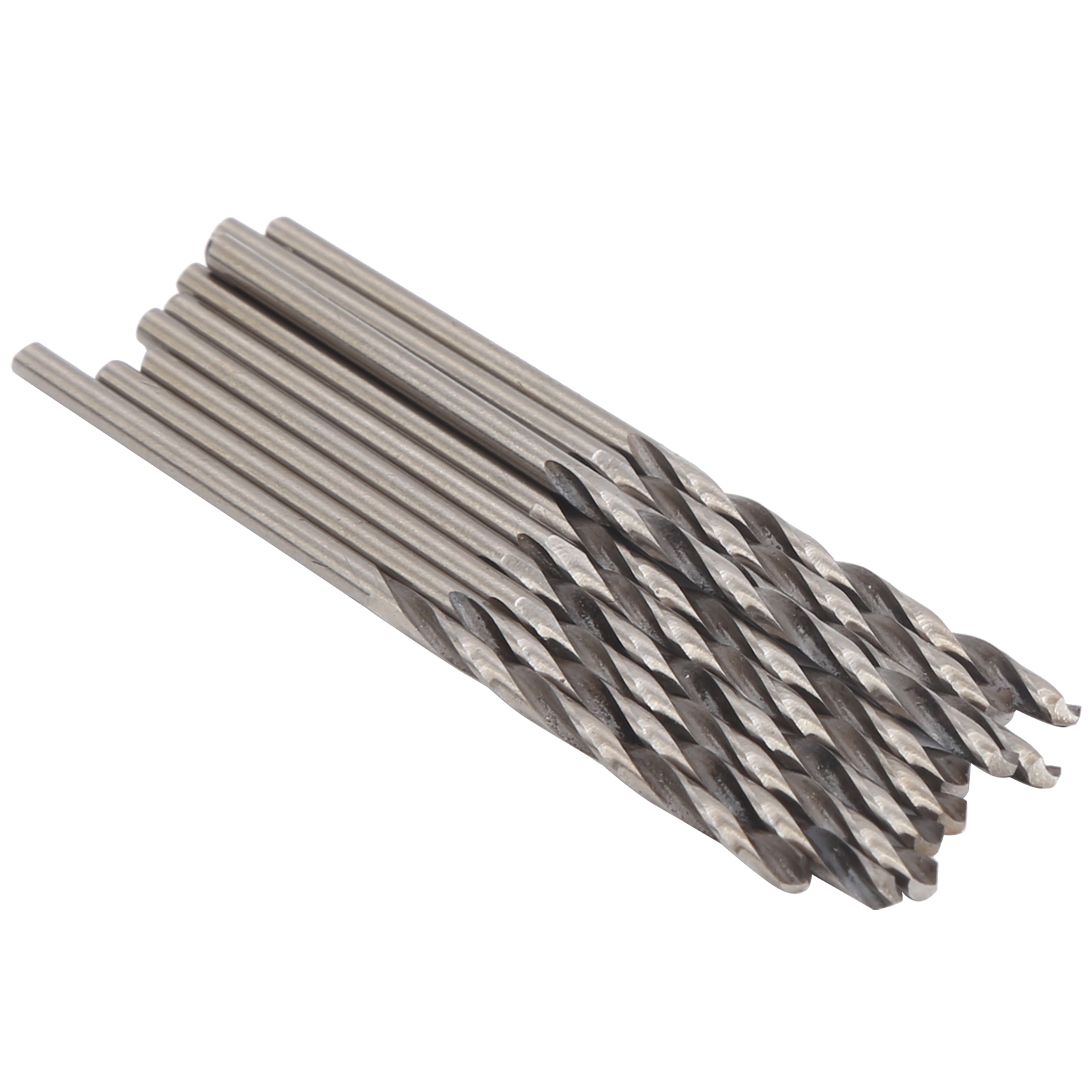 10-teiliges Set Mikro-hartmetallbohrer Mit Festem Schaft, Mini-leiterplattenbohrer, Präzision 1,1–1,55 Mm