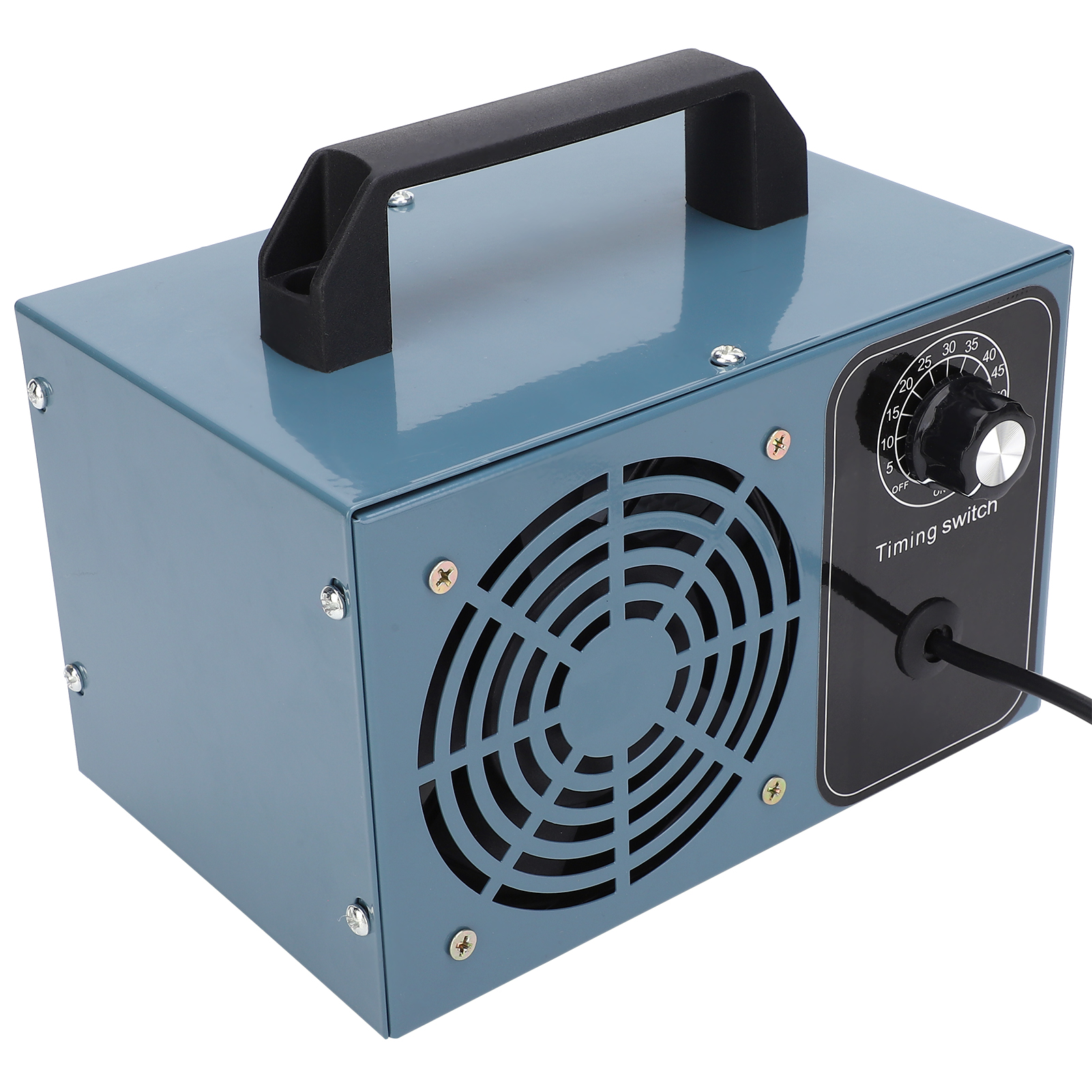 Tragbarer Ozongenerator 10 G/h, Blauer Luftreiniger Für Zuhause, Timer, 220-v-eu-stecker, Kompakter Raumlufterfrischer